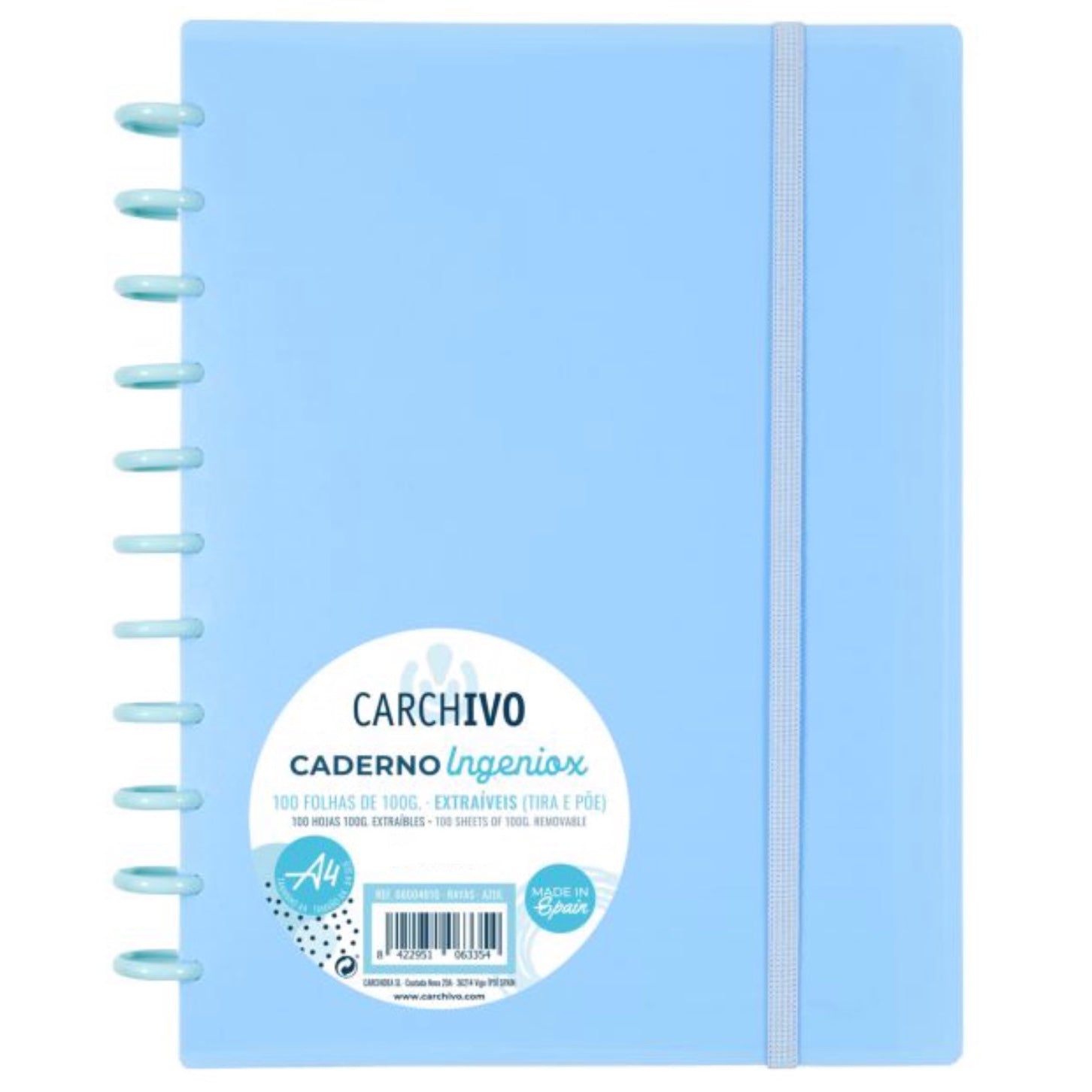 Cuaderno Inteligente A4 Pastel